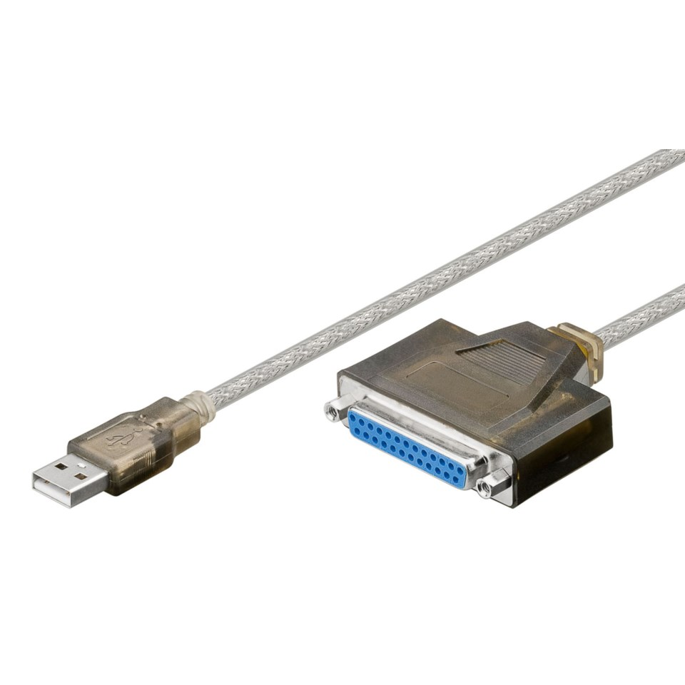 Luxorparts Adapter USB till parallell 1,5 m