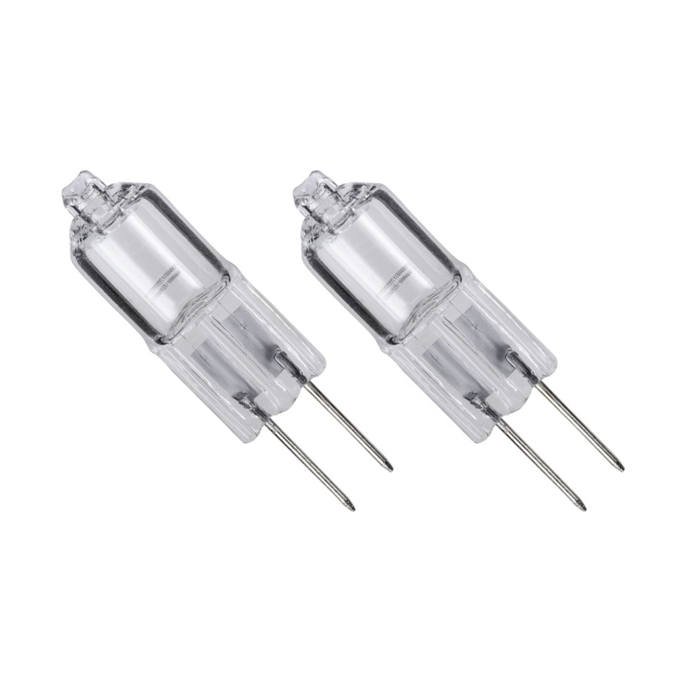 Luxorparts Halogenlampor G4 2-pack 55 lm, 5 W