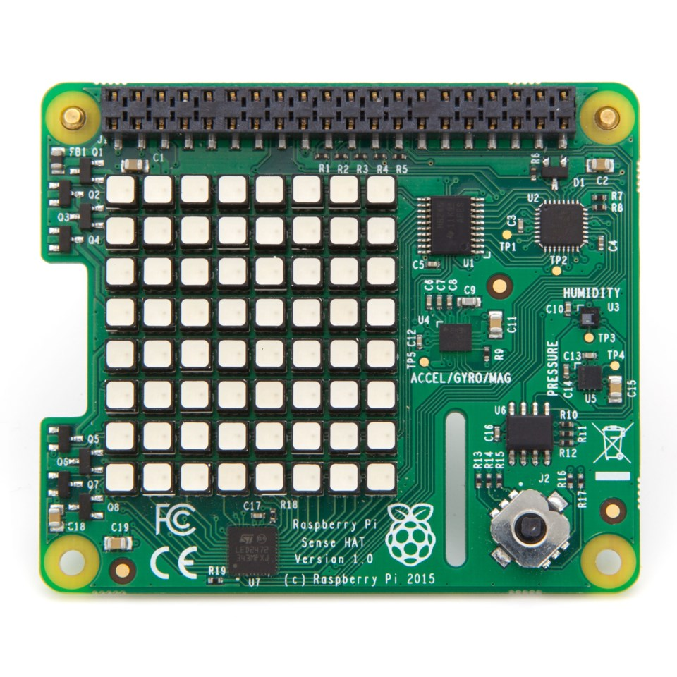 Raspberry Pi Sense HAT-sensorkort