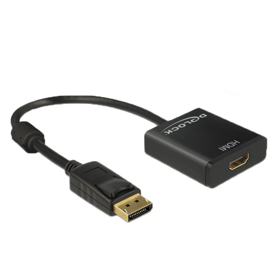 Aktiv adapter Displayport till HDMI