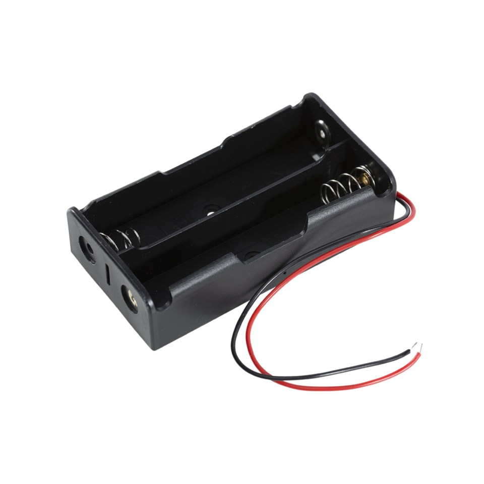 Luxorparts Batterihållare för 2x18650