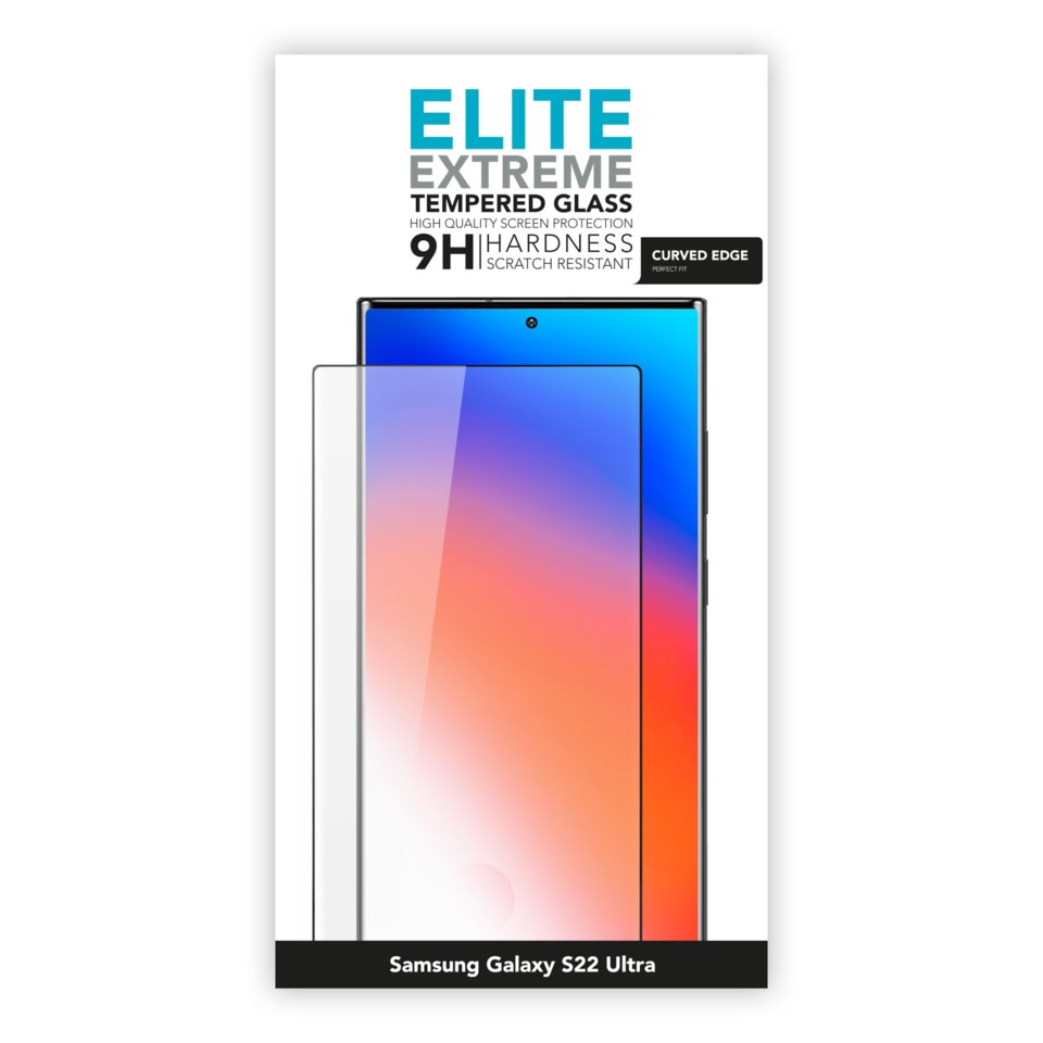 Linocell Elite Extreme Curved Skärmskydd för Galaxy S22 Ultra
