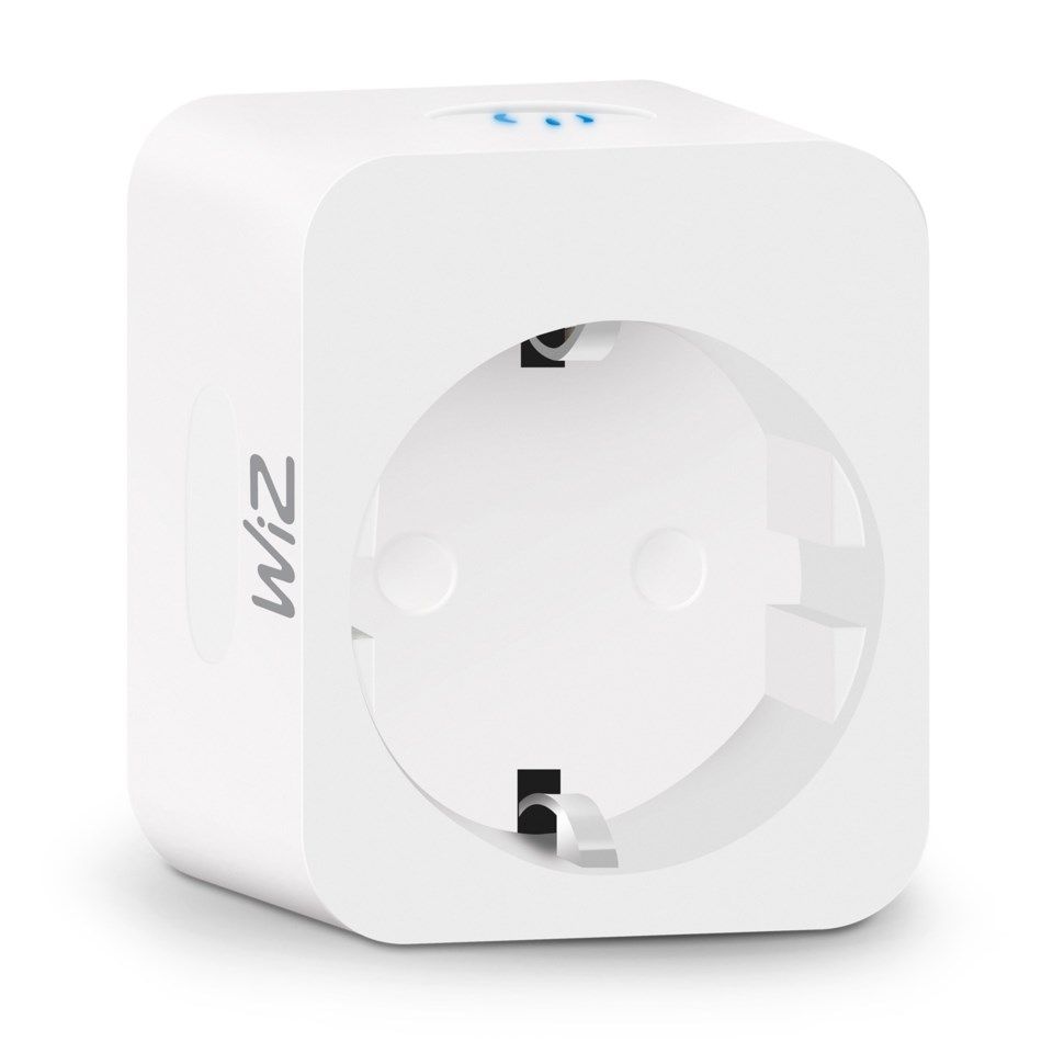 WiZ Smart Plug Powermeter Fjernstrømbryter