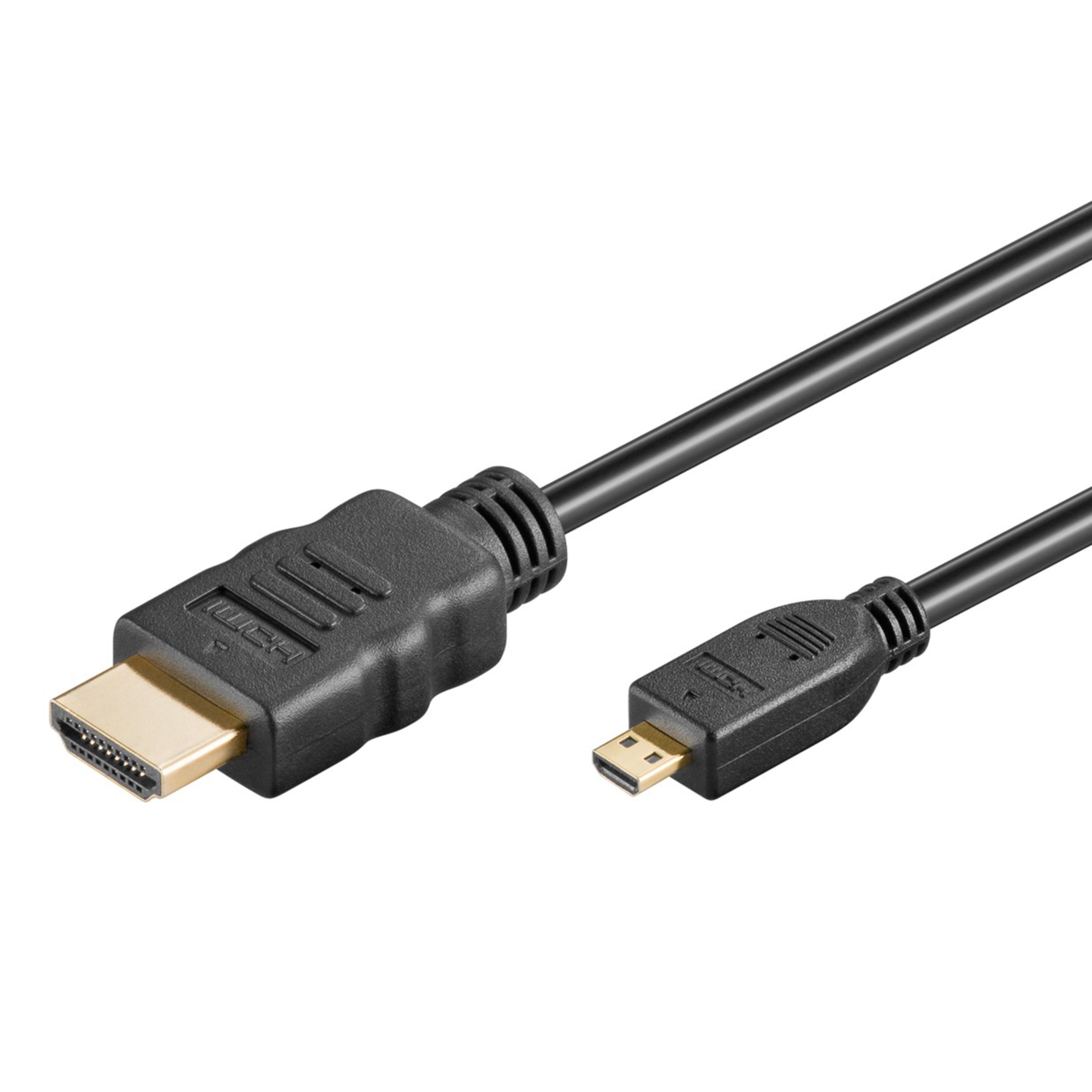 Micro-HDMI-kabel High Speed 3 m