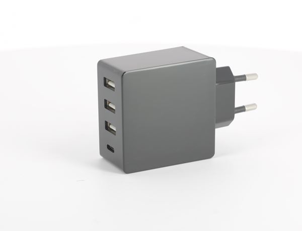 Linocell 4,8 A USB laddare med tre portar USB laddare Linocell 4,8 A USB laddare med tre portar USB laddare