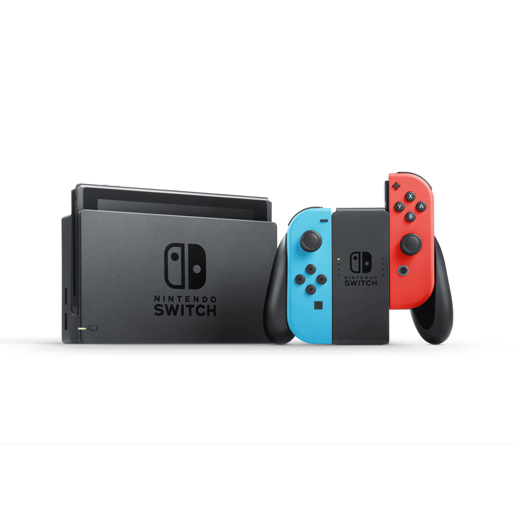 Nintendo Switch (2019) Spillkonsoll 6,2” Rød/Blå | Kjell & Company
