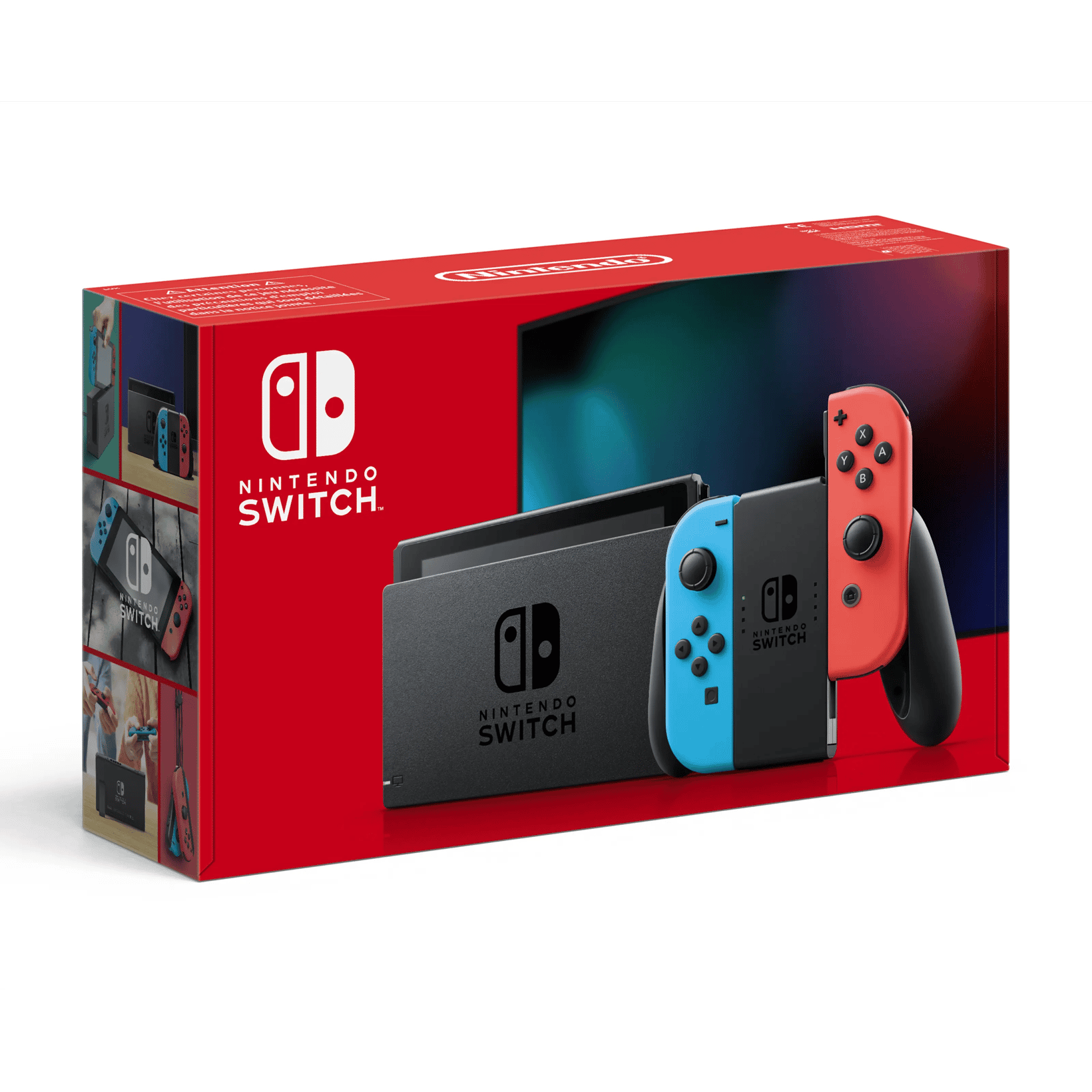 Nintendo Switch (2019) Spillkonsoll 6,2” Rød/Blå | Kjell & Company