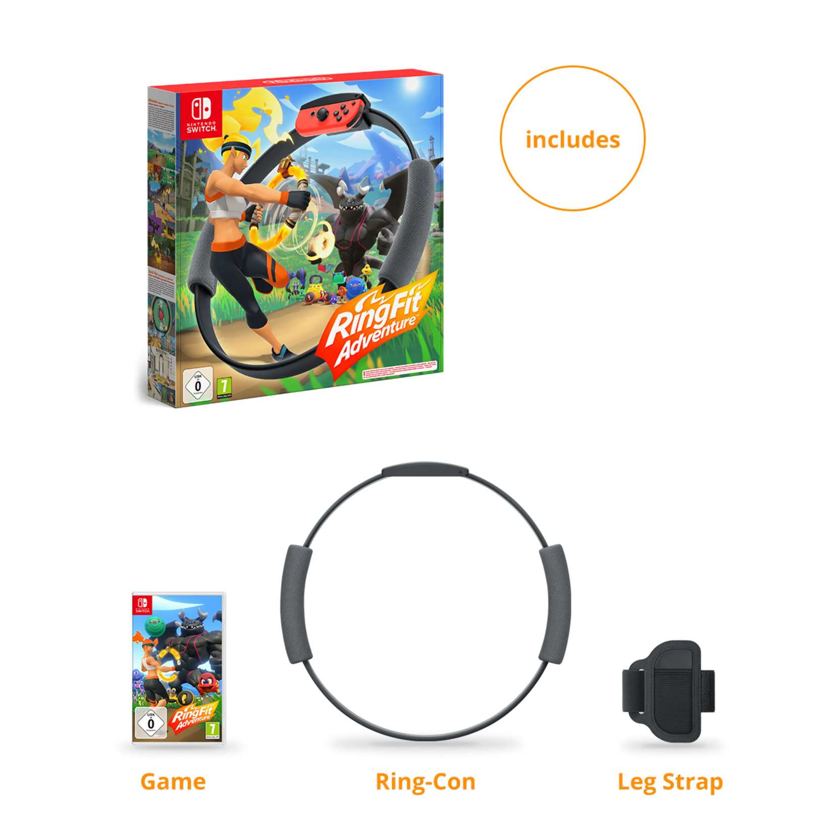 Nintendo Ring Fit Adventure til Switch | Kjell & Company