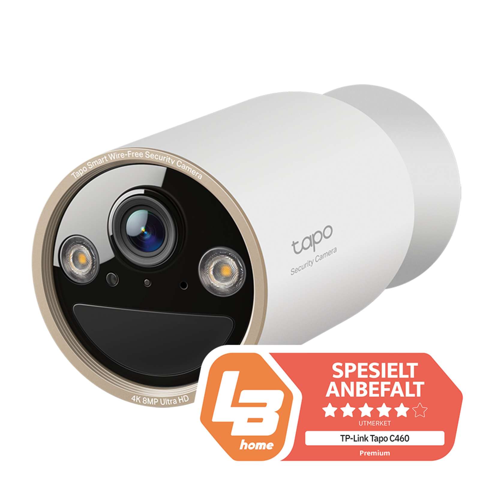 TP-Link Tapo C460 Overvåkingskamera med batteri | Kjell & Company