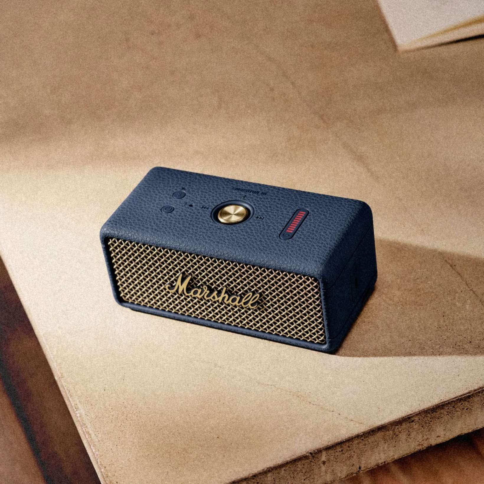 Marshall Emberton III Bluetooth-høyttaler Midnight Blue | Kjell