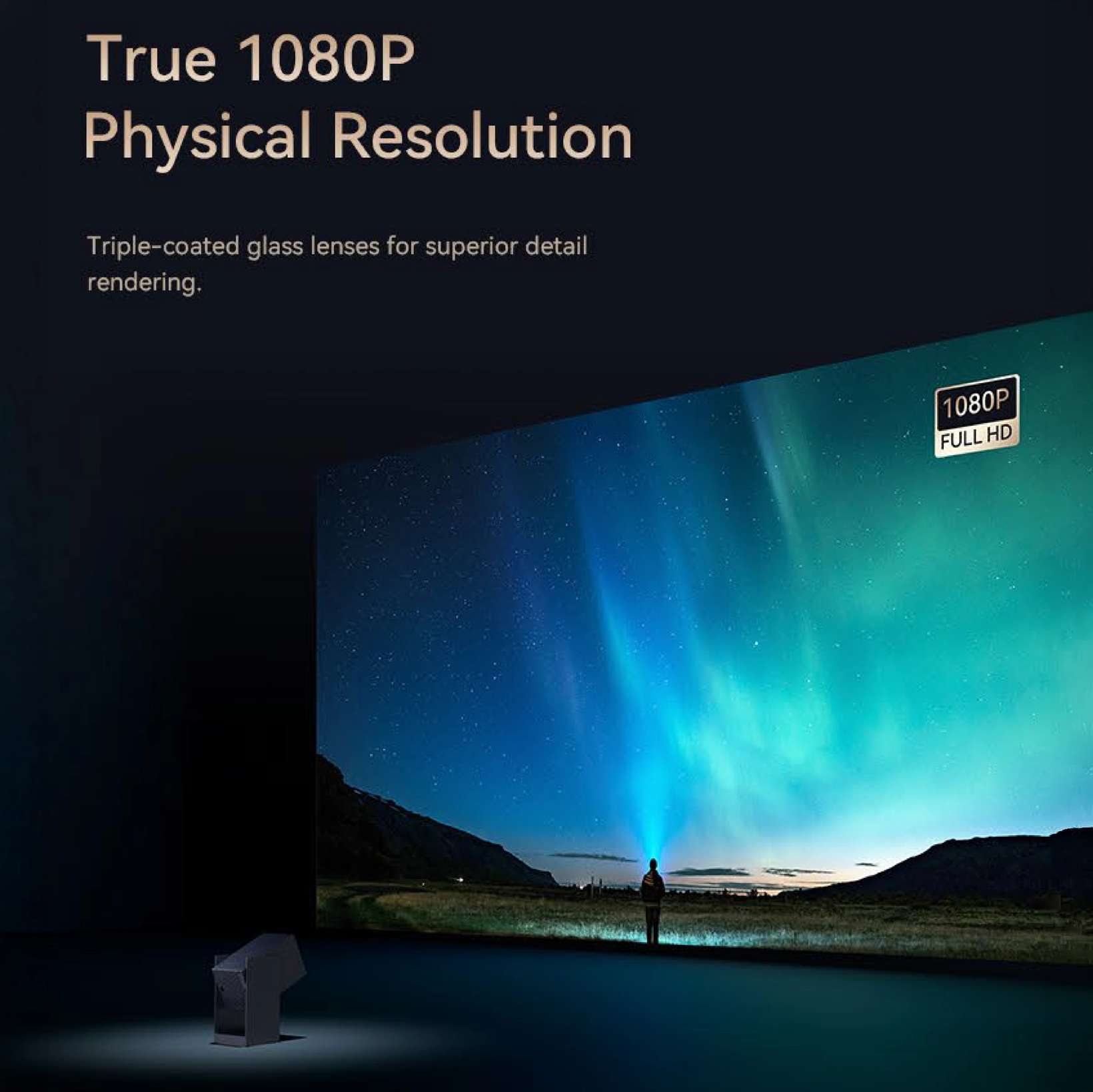 Wanbo Cube 2 Pro smart projektor med Full HD og Android TV 11