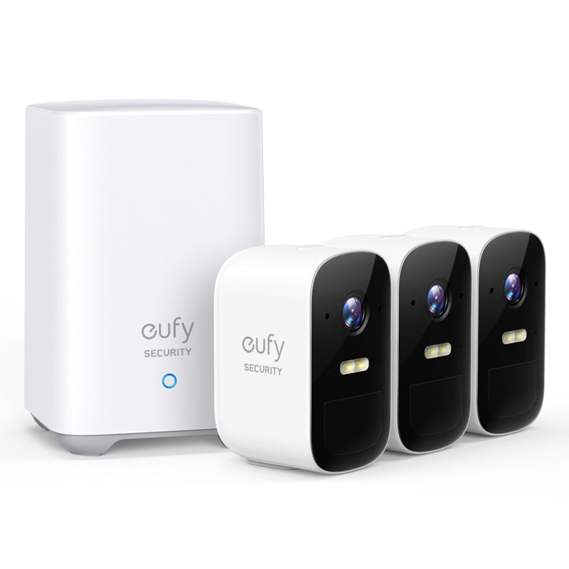 Eufy eufyCam 2C Övervakningssystem 3-pack