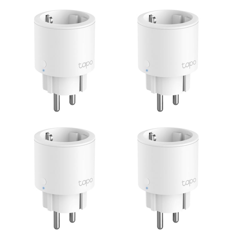 TP-Link Tapo P115 Smart Wifi-fjärrströmbrytare med energimätning 4-pack