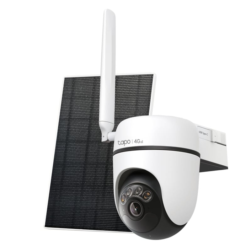 TP-Link Tapo C615G Solcellsdriven 4G LTE Pan/Tilt övervakningskamera