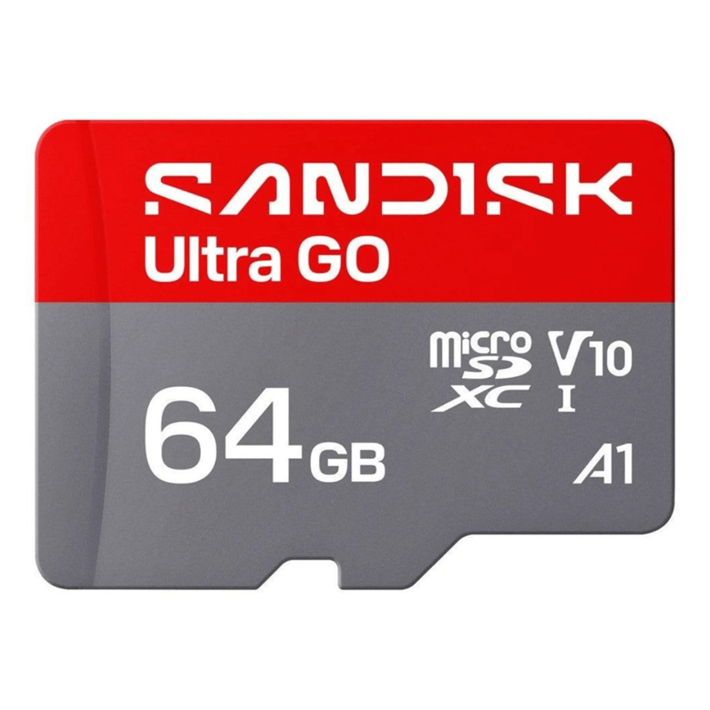 Sandisk microSD Ultra Go minneskort 64 GB – 140 MB/s