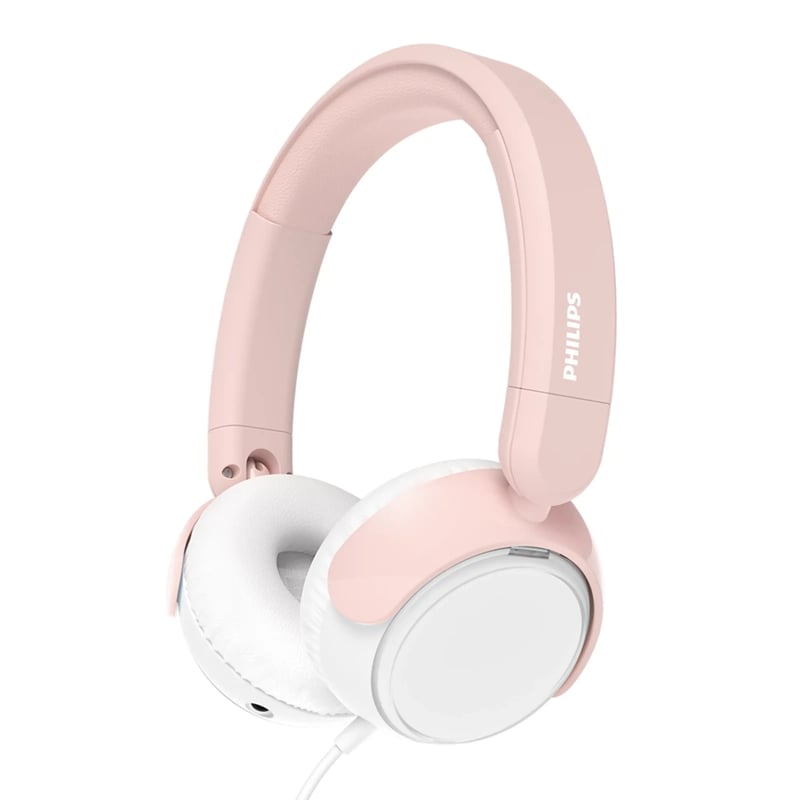 Philips TAK 2000 on-ear-barnhörlurar Rosa