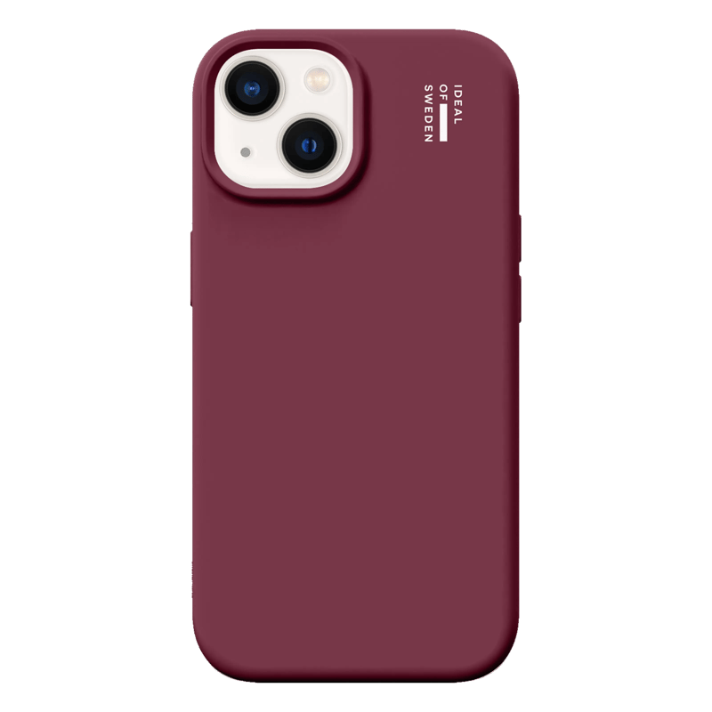 IDEAL OF SWEDEN Silicone Case för iPhone 13, 14, 15, 16e och 17e Fine Wine