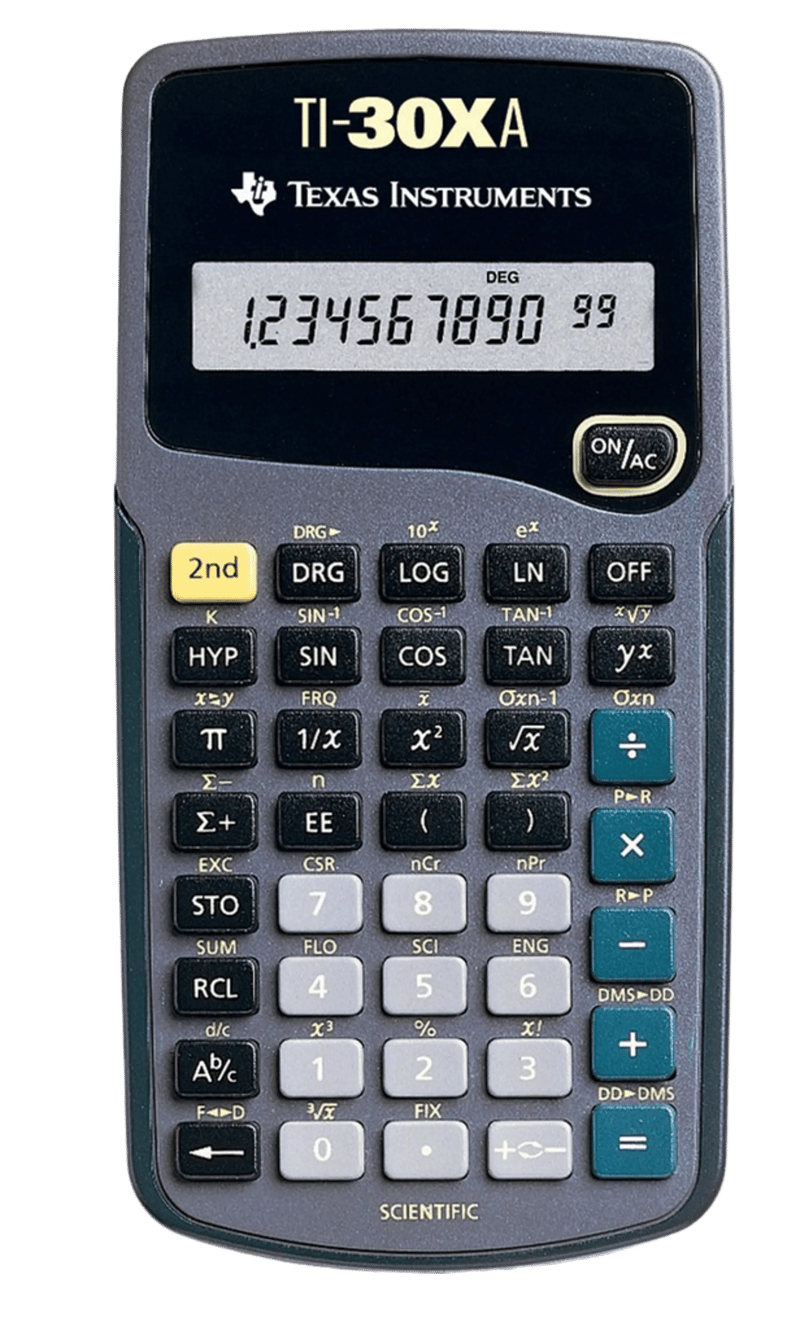 Texas Instruments TI-30Xa Miniräknare