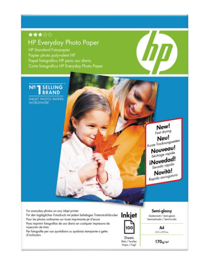 HP Everyday Fotopapper A4 100-pack