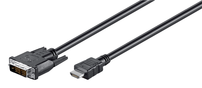 Adapterkabel DVI till HDMI 2 m