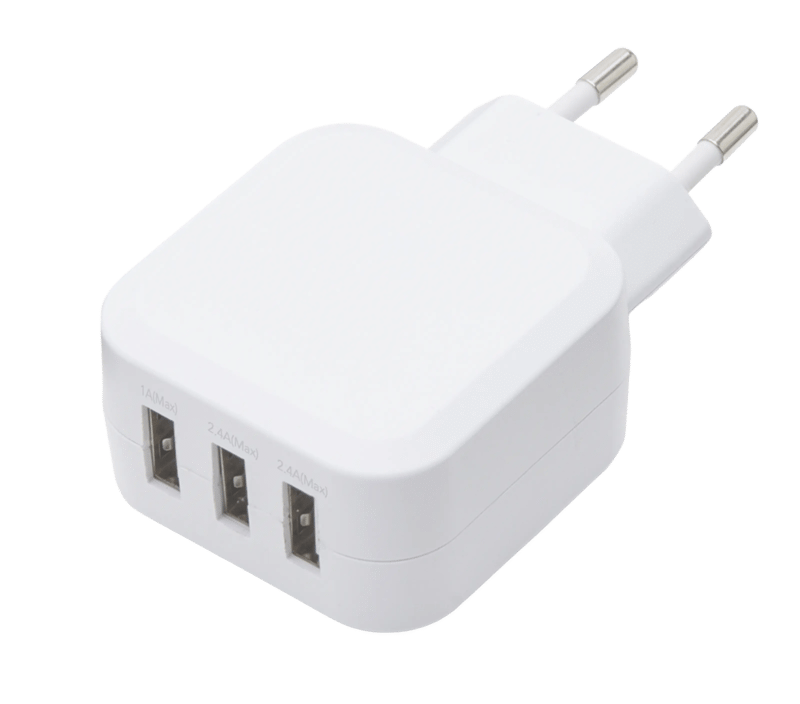 Linocell 4,8 A USB-laddare med tre portar