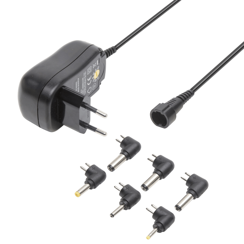 Luxorparts Ställbar nätadapter 3-12 V (DC) 12 W