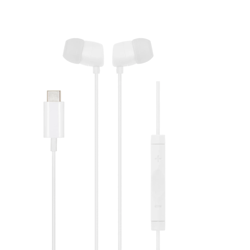Linocell Bullets USB-C-Hörlurar Vit