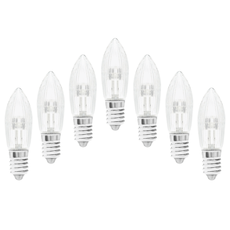 Ledsavers Reservlampa till Adventsljusstakar LED 7-pack