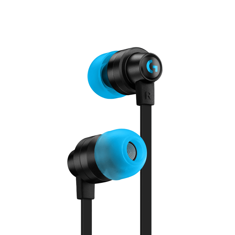 Logitech G 333 In-ear gaminghörlurar Svart