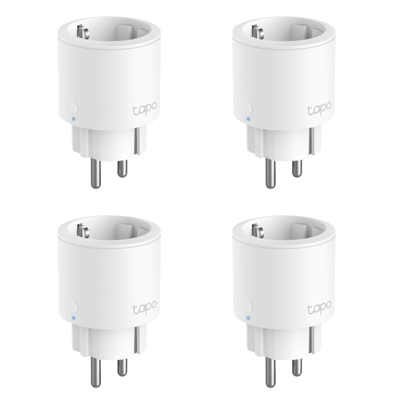 TP-Link Tapo P115 Smart Wifi-fjärrströmbrytare med energimätning 4-pack