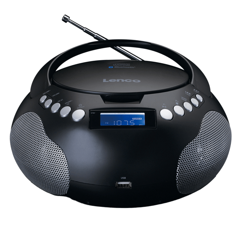Lenco Bärbar CD-spelare Lenco SCD-331 Svart