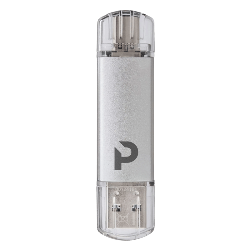 Plexgear USB-minne med USB-A och USB-C 16 GB