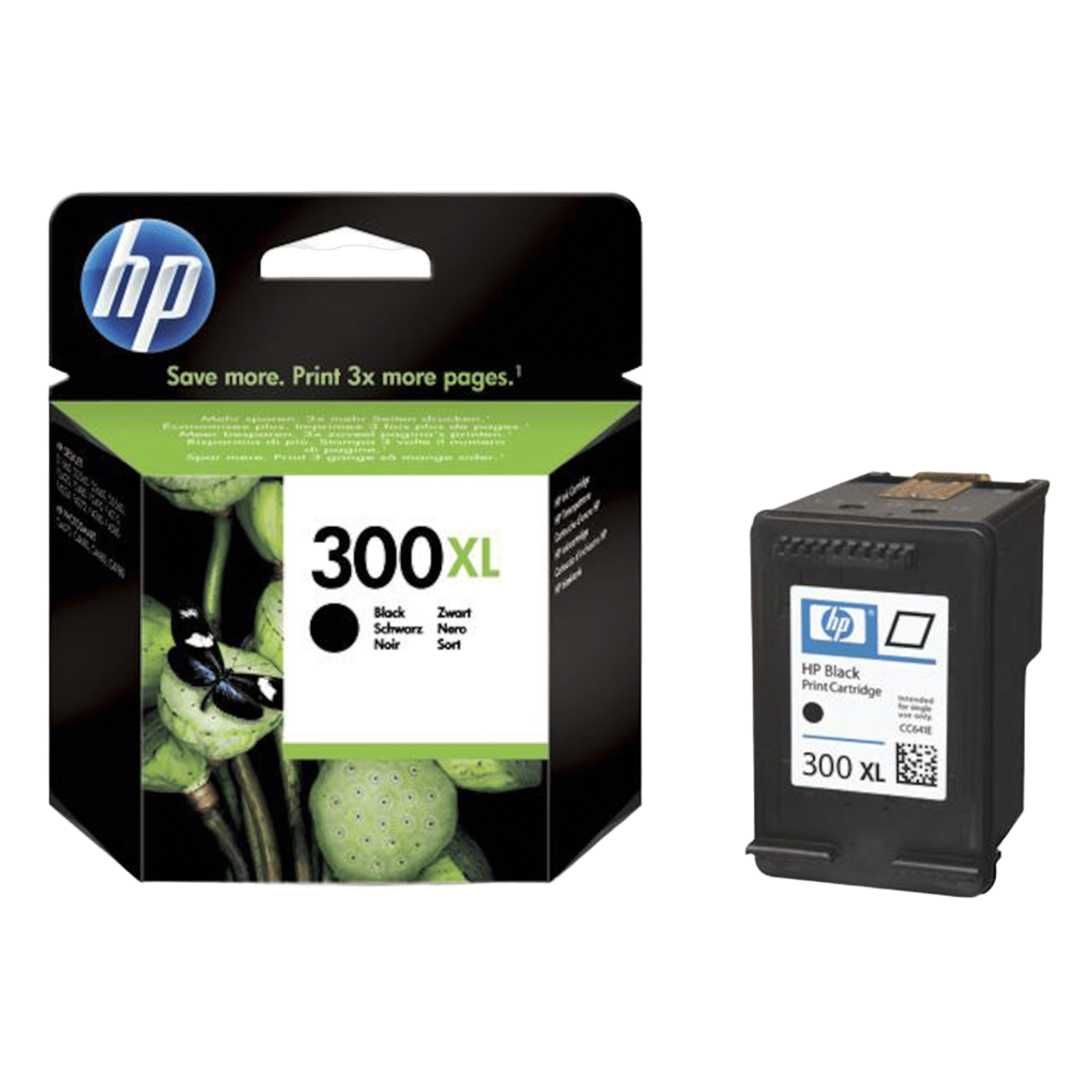 HP 300 - Svart XL