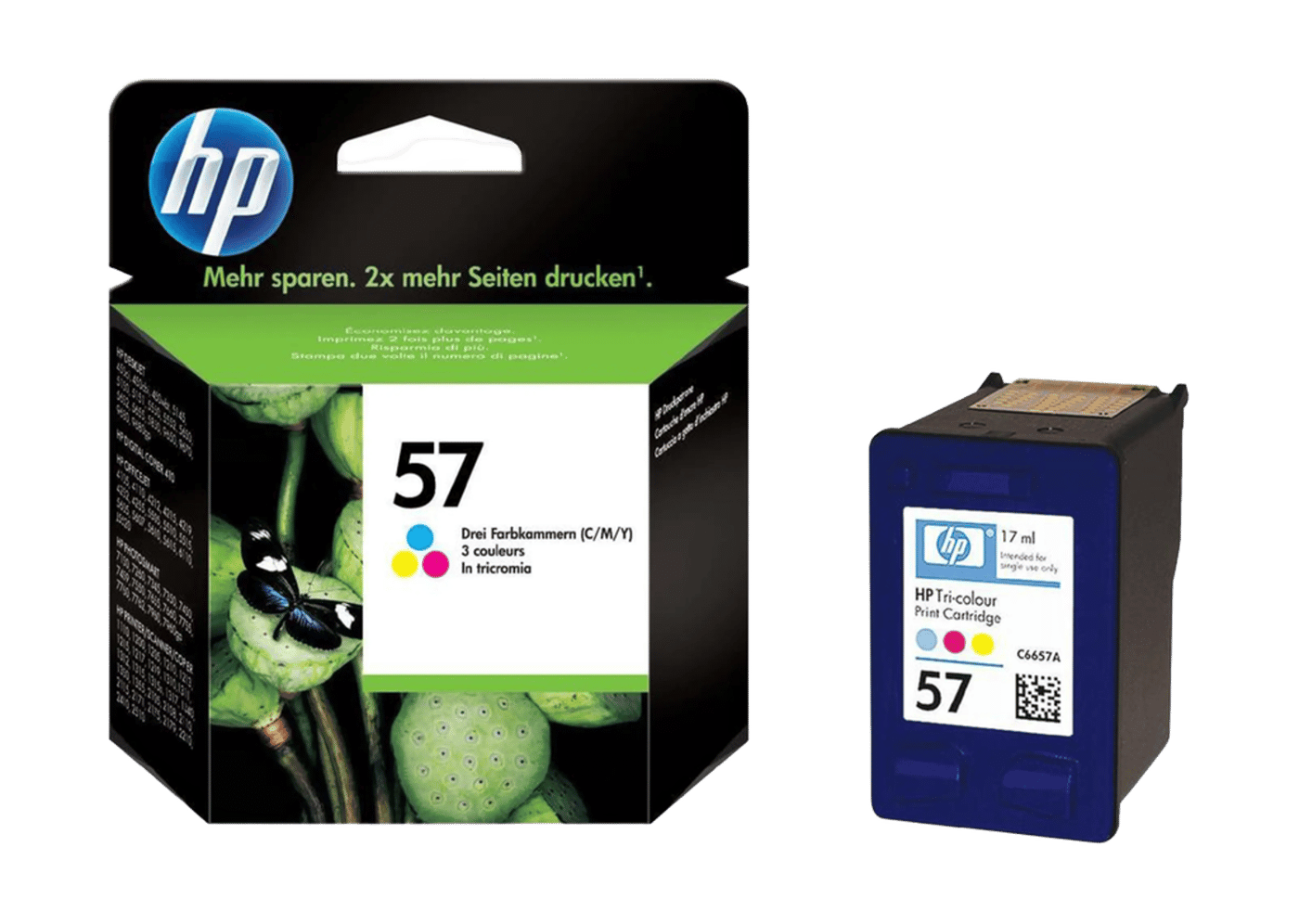 HP 57 - 3-farge