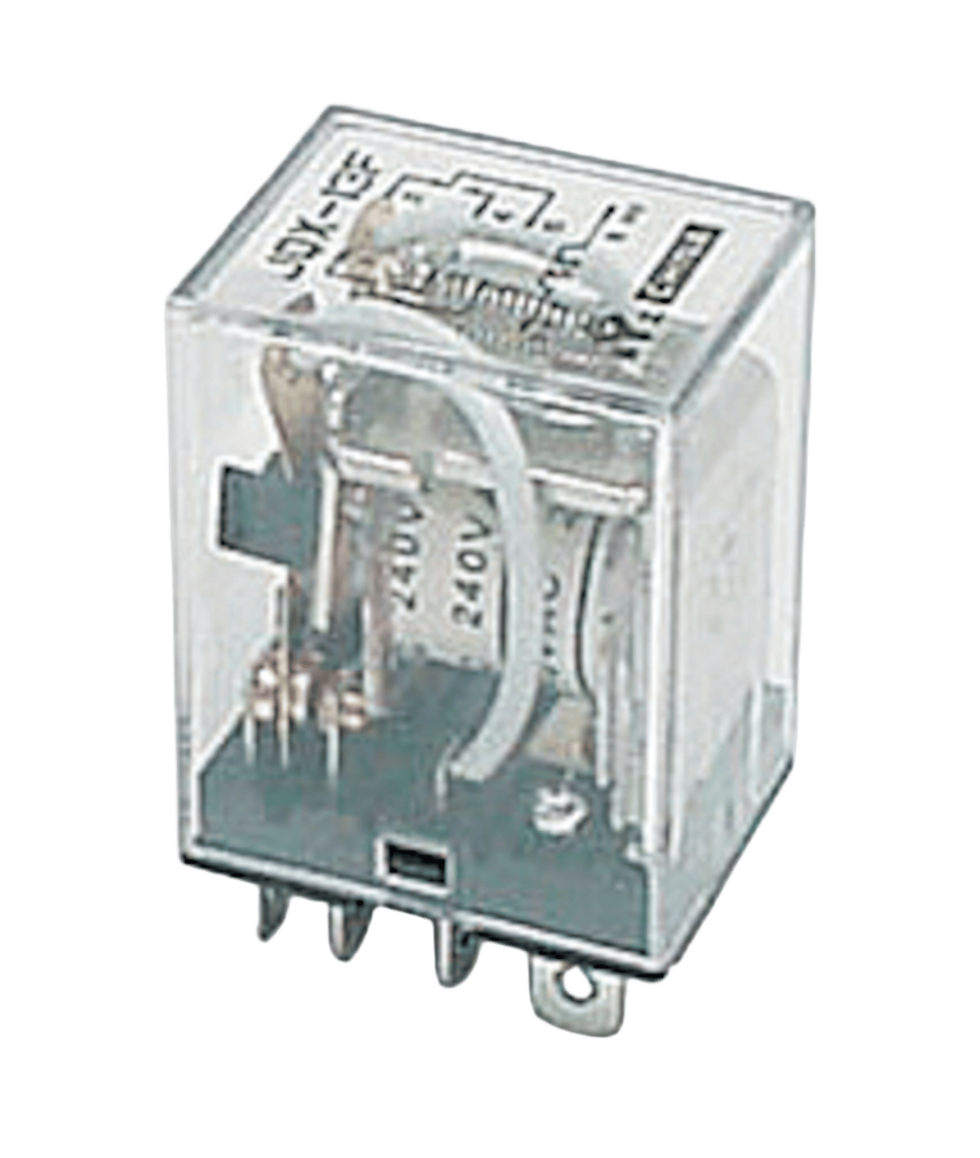 2-poligt relä 12 V DC 10 A / 250 V