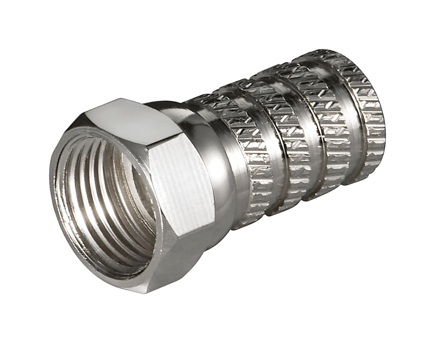 F-kontakt hann 4,0 mm