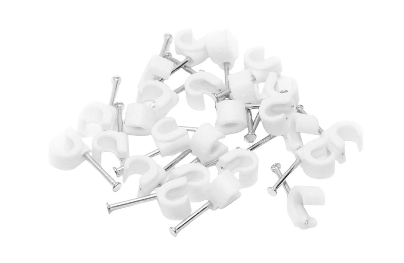 Kabelklemmer for rund kabel 5–7 mm 100-pk.