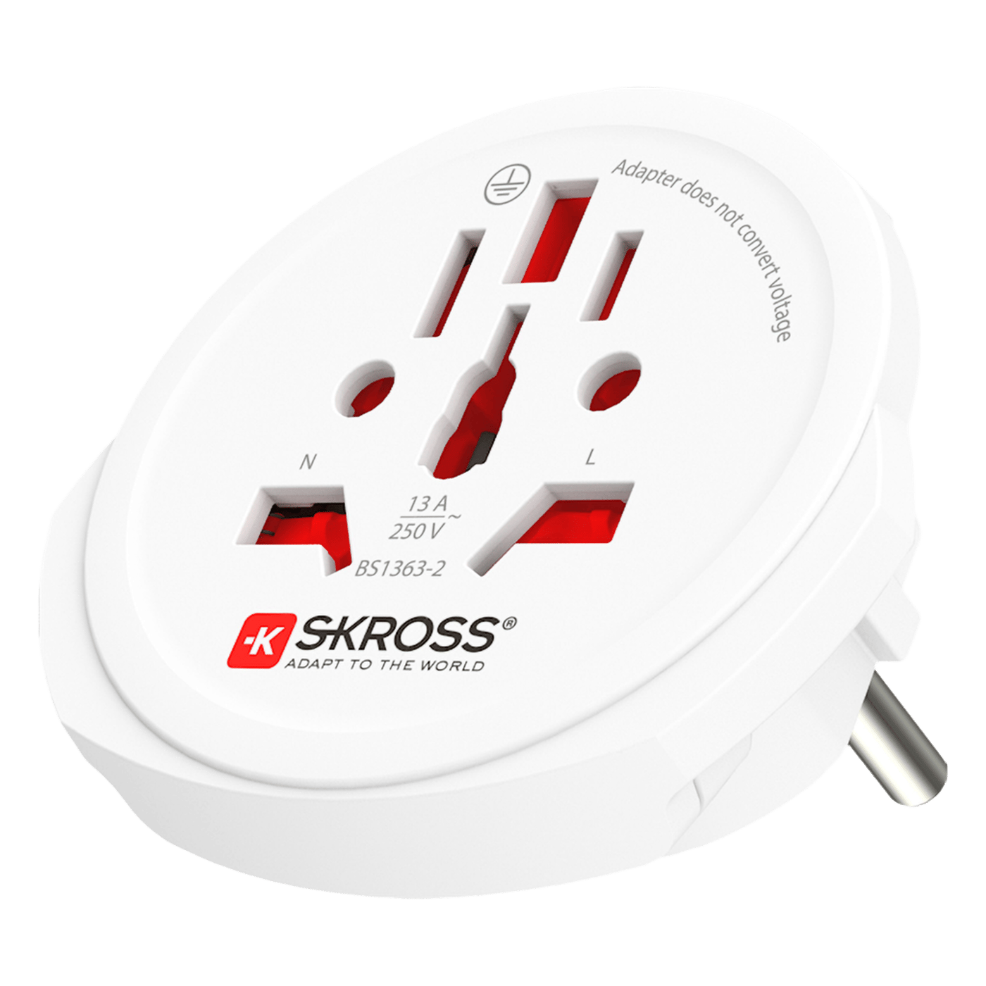 Skross Jordet universalreiseadapter til Norge