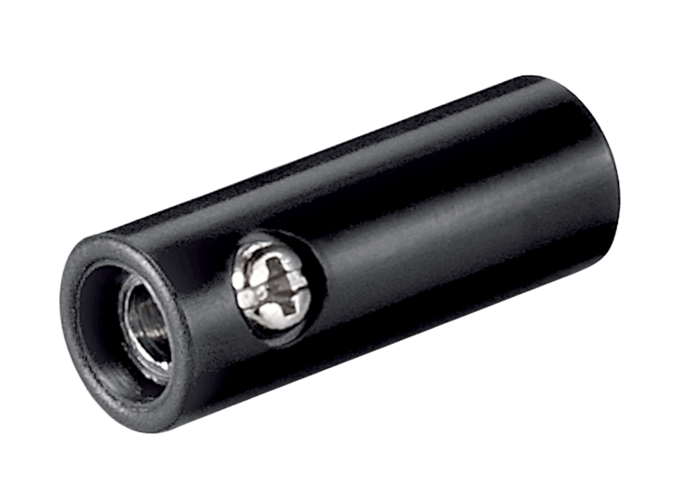 4 mm bananhylse Svart