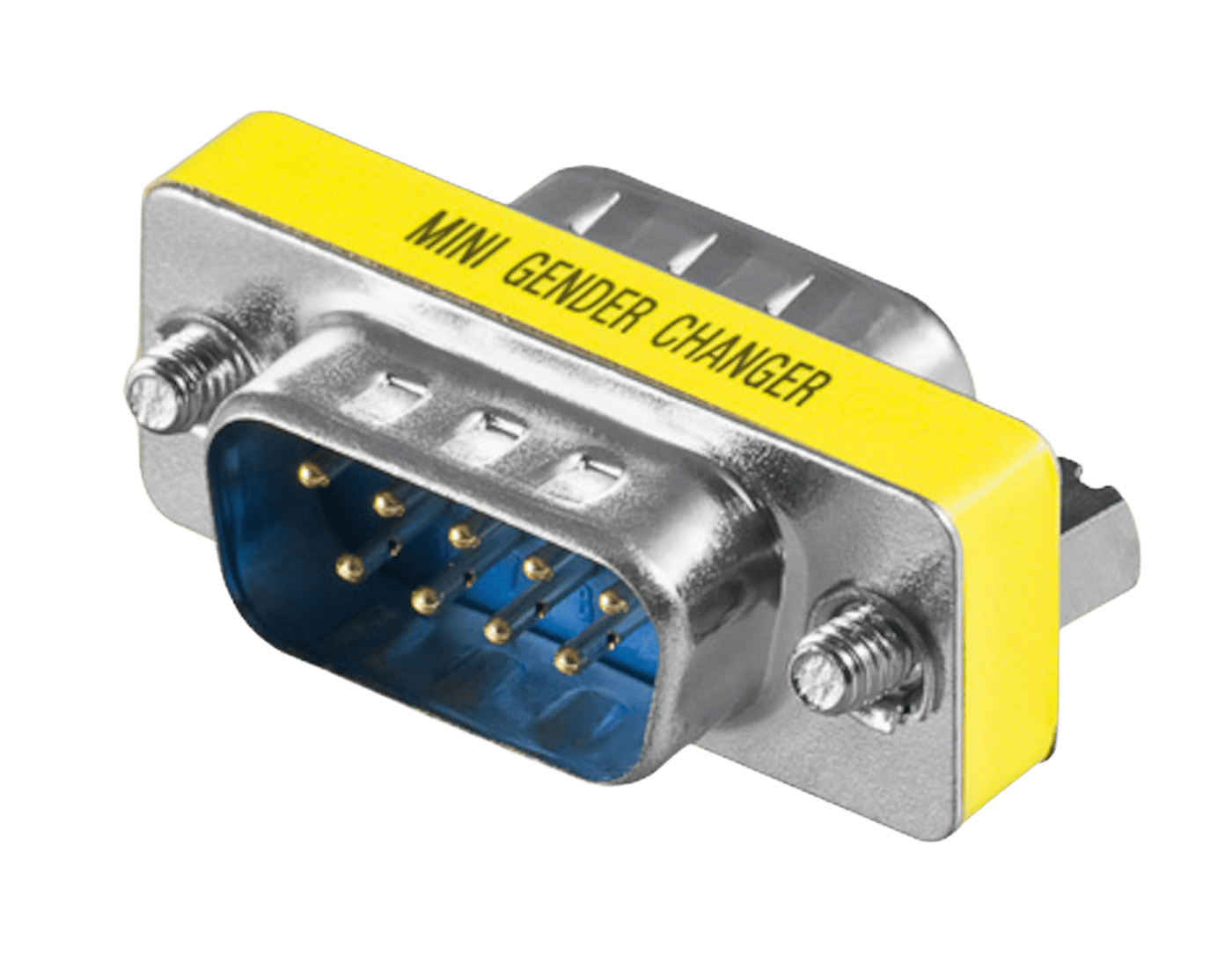 Luxorparts DB9-adapter for seriell kabel (9-polet) Dobbel hannkontakt