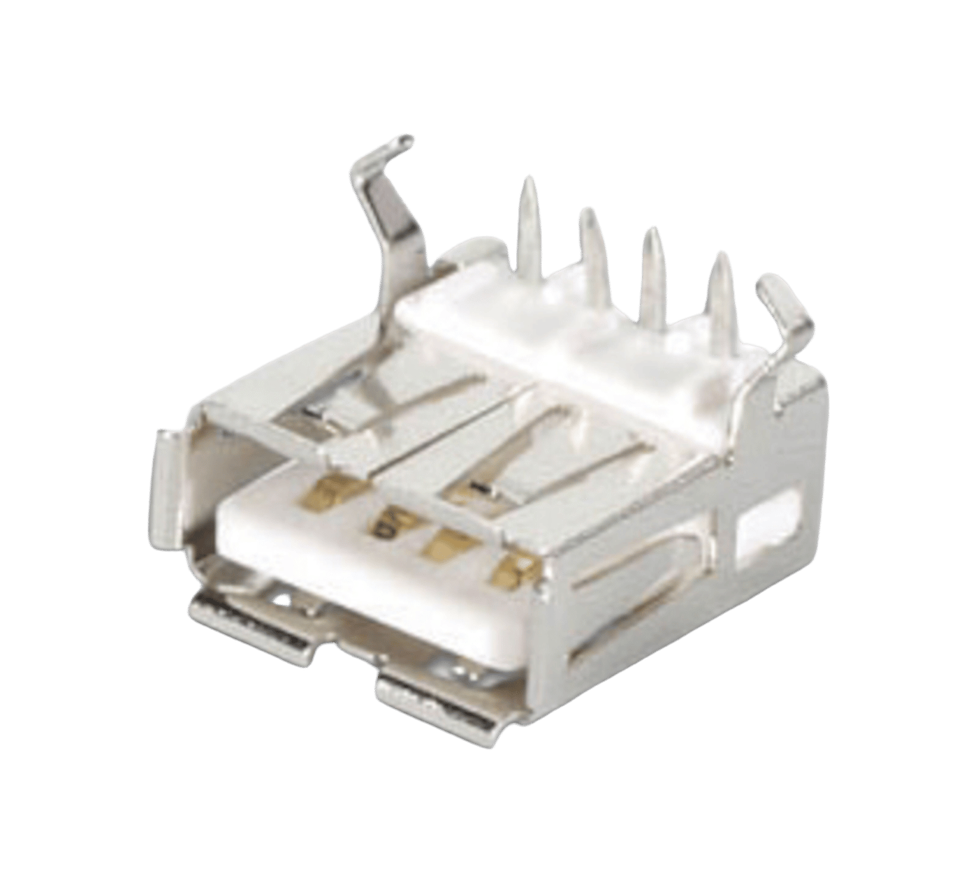 Kretskortskontakt USB-A