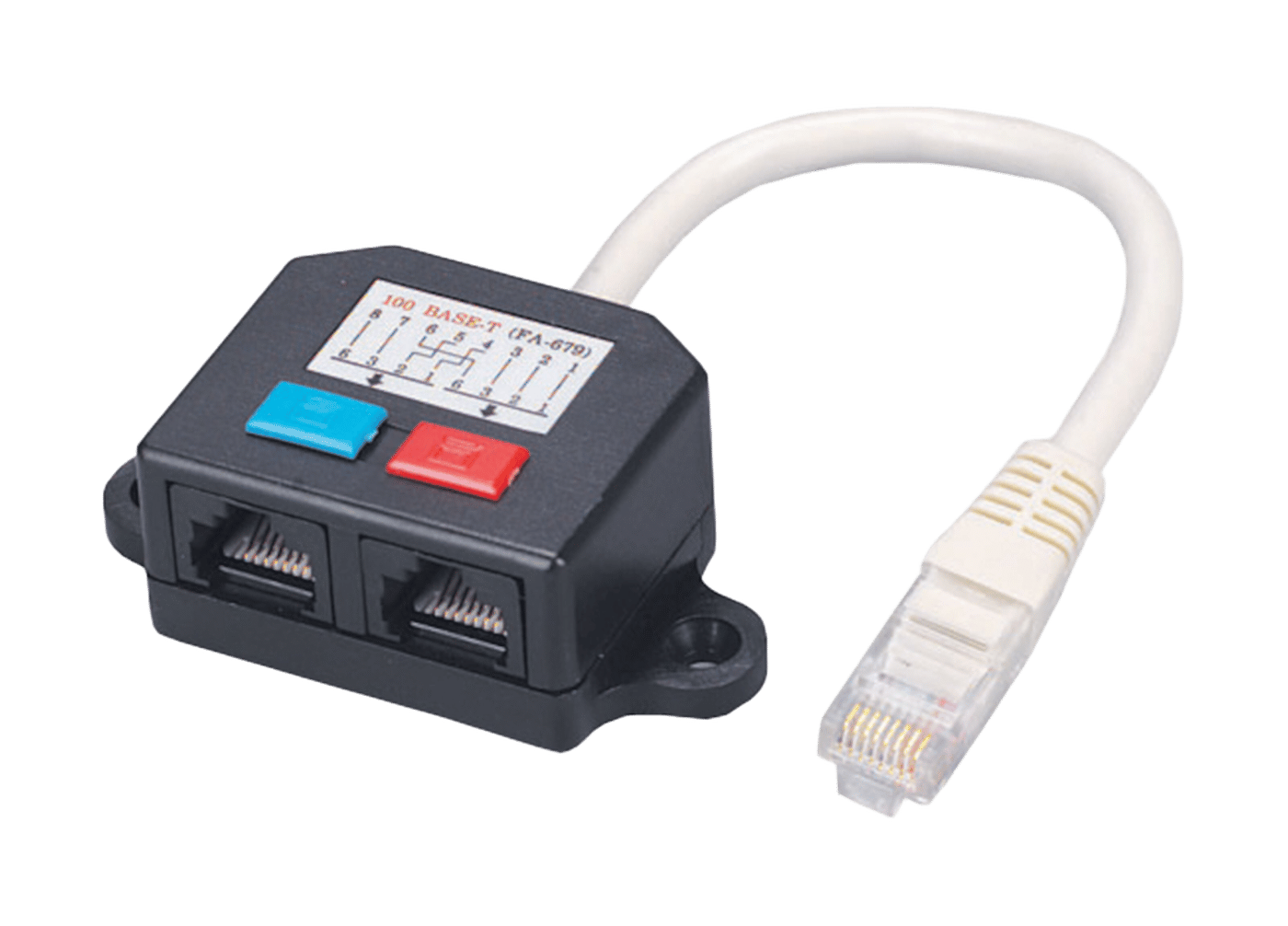 Luxorparts UTP Kabelsplitter Cat.5