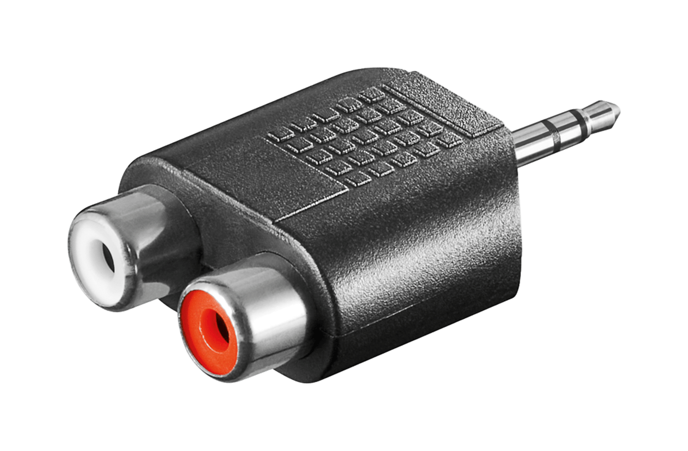 Adapter 3,5 mm till 2x RCA