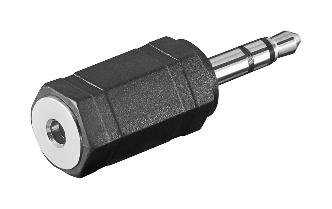Ljudadapter 2,5 mm till 3,5 mm Stereo