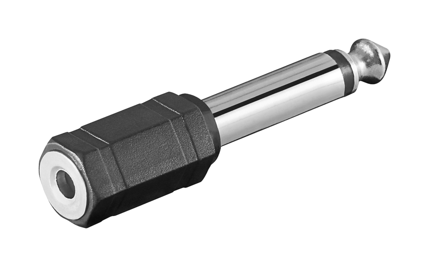 Lydadapter 3,5 mm til 6,3 mm Mono