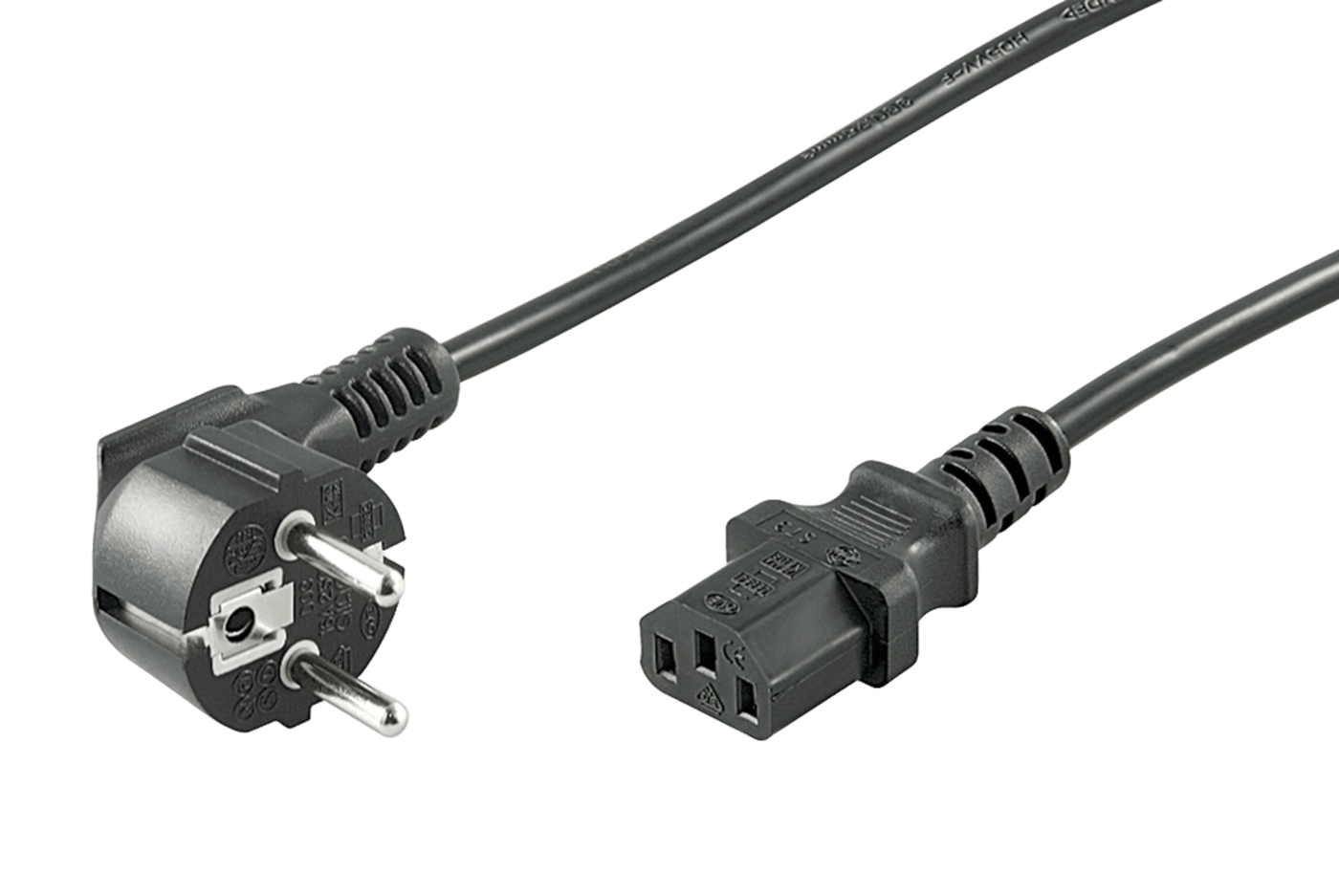 Apparatkabel C13 Svart 1,5 m