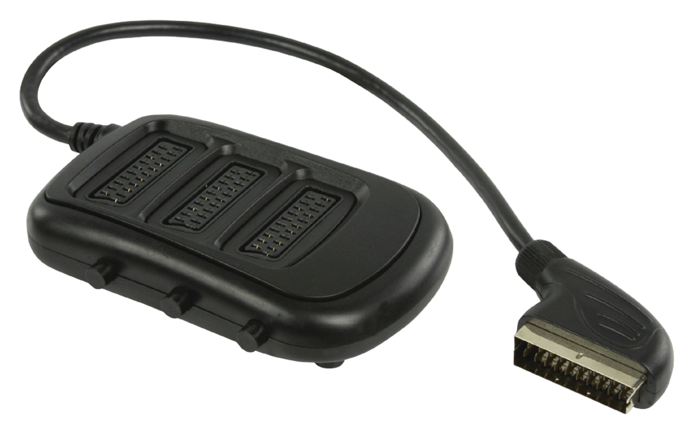 Scart-switch 3-vägs