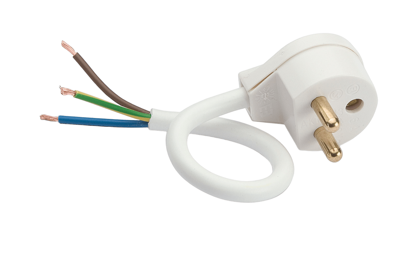 Lamppropp med kabel Jordad
