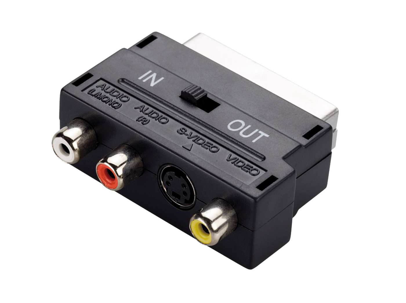 Dubbelriktad Scart-adapter