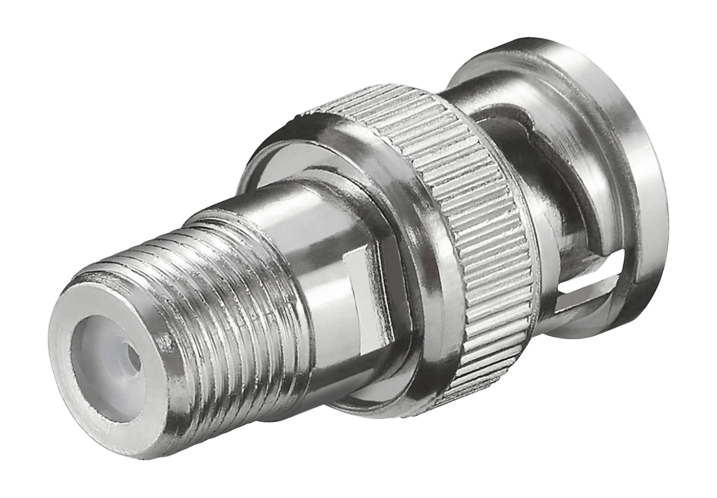 Adapter F-hona till BNC-hane